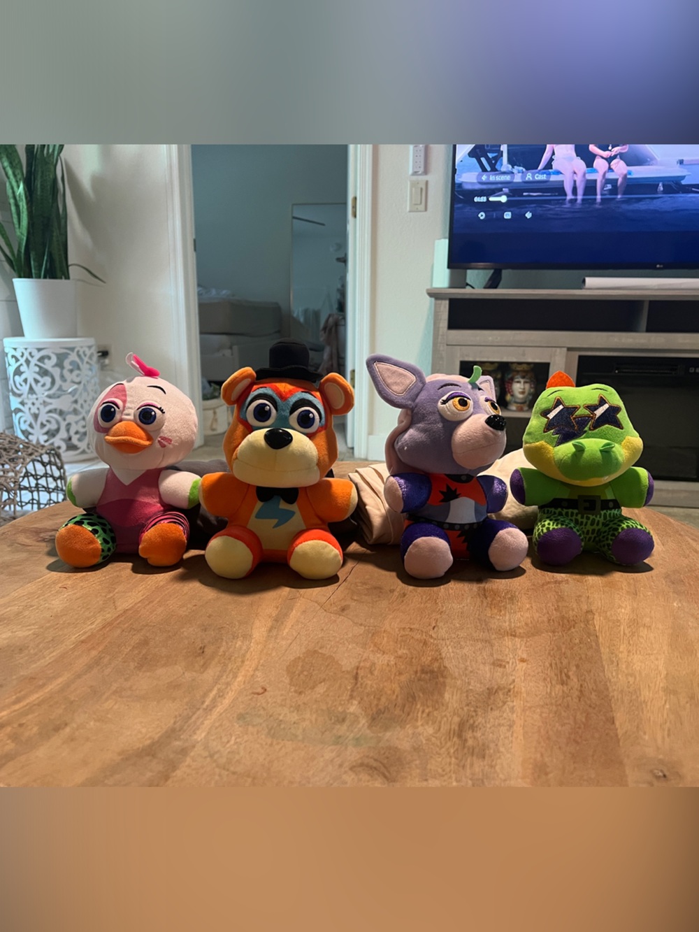Funko Five Nights Plush Characters - Green, Purple, Orange, Pink